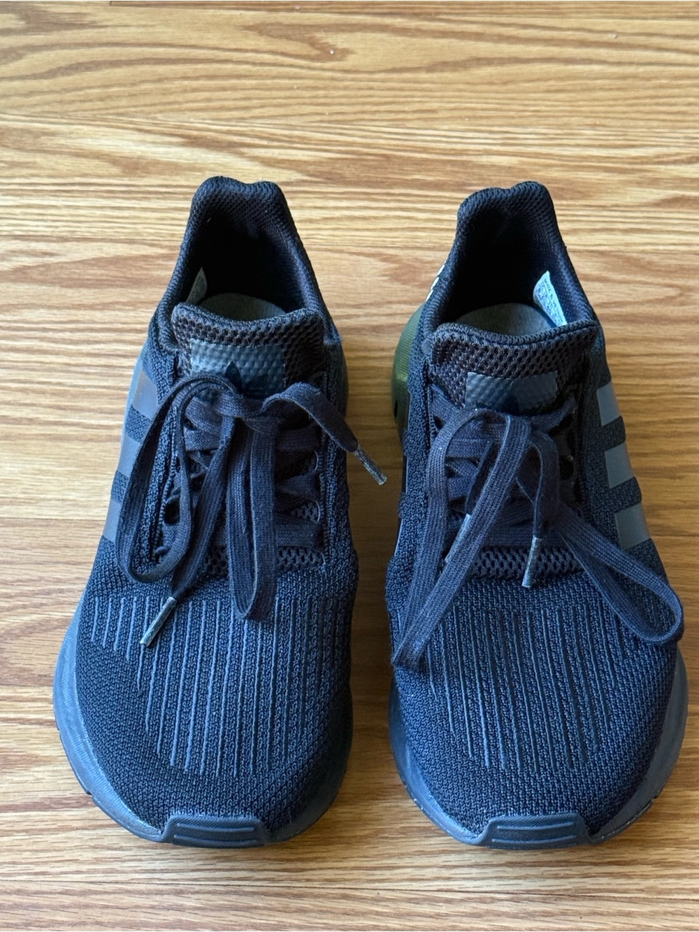 Adidas women’s Black Athletic Knit Running Shoes